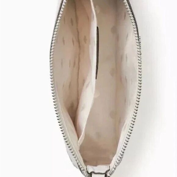 Kate Spade New York Flash Glitter Crossbody Handbag Purse Grey Silver / NWOT - Picture 5 of 9